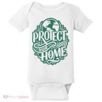 Protect Our Home Earth Day Baby Bodysuit thumb 0