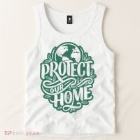Protect Our Home Earth Day Tank Top thumb 2