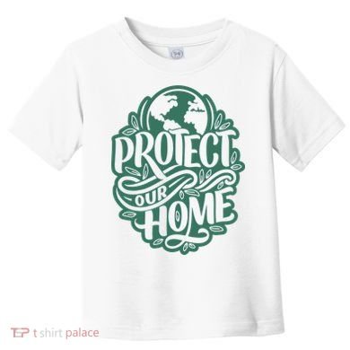 Protect Our Home Earth Day Toddler T-Shirt