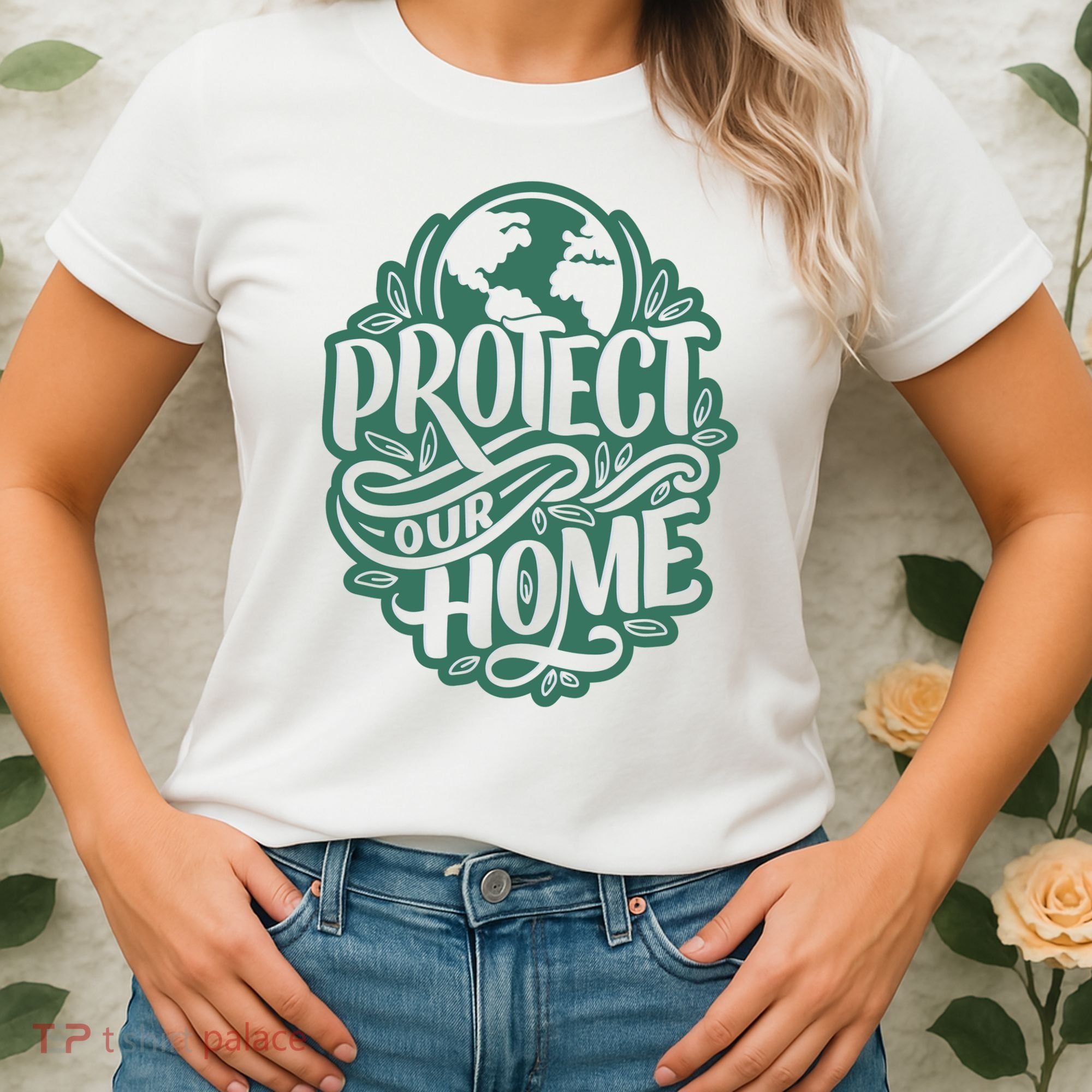 Protect Our Home Earth Day Women's T-Shirt