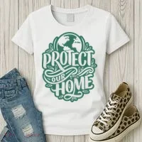 Protect Our Home Earth Day Women's T-Shirt thumb 3
