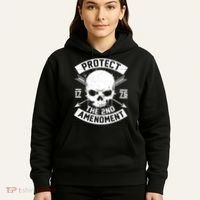 Protect The 2nd Amendment 1776 Arrow Skull Hoodie thumb 5