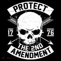 Protect The 2nd Amendment 1776 Arrow Skull Coaster thumb 2