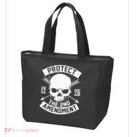 Protect The 2nd Amendment 1776 Arrow Skull Tote Bag thumb 3