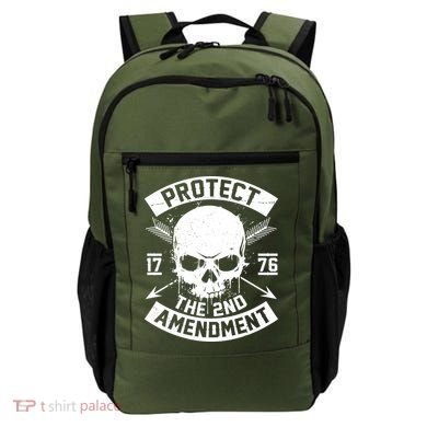 Protect The 2nd Amendment 1776 Arrow Skull Backpack