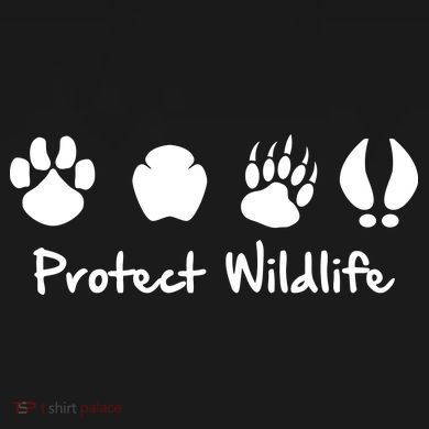 Protect Wildlife Cropped Pullover Crew