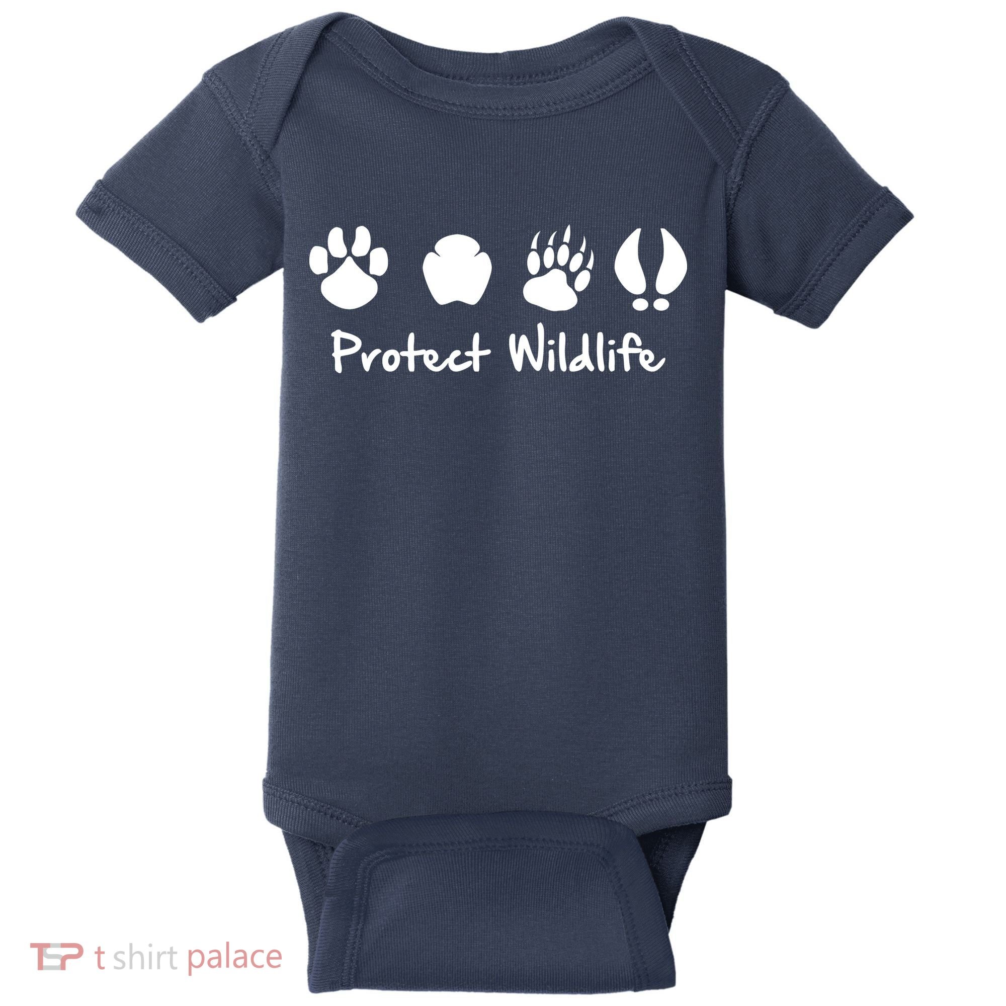 Protect Wildlife Baby Bodysuit