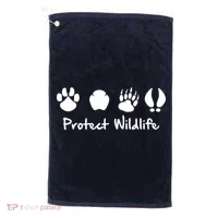 Protect Wildlife Golf Towel thumb 0