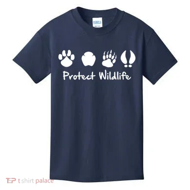 Protect Wildlife Kids T-Shirt