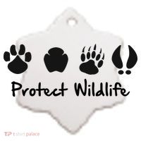 Protect Wildlife Ceramic Ornament thumb 2