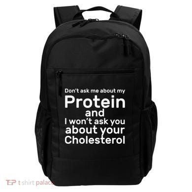 Protein Cholesterol Workout Backpack