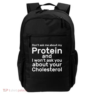 Protein Cholesterol Workout Backpack