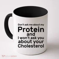 Protein Cholesterol Workout Coffee Mug thumb 0