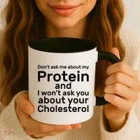 Protein Cholesterol Workout Coffee Mug thumb 3