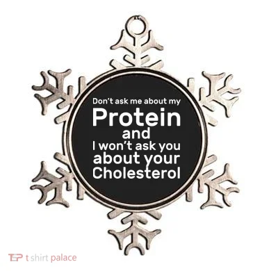 Protein Cholesterol Workout Ornament