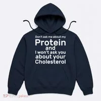 Protein Cholesterol Workout Hoodie thumb 0