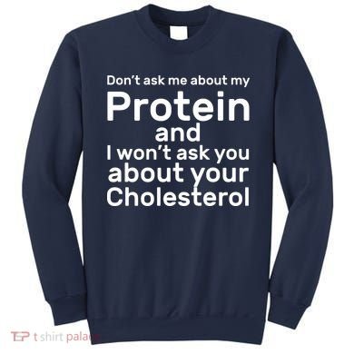 Protein Cholesterol Workout Sweatshirt