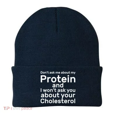 Protein Cholesterol Workout Beanie