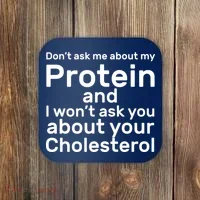 Protein Cholesterol Workout Coaster thumb 0