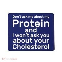 Protein Cholesterol Workout Mousepad thumb 0