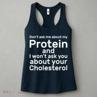 Protein Cholesterol Workout Women's Tank Top thumb 3