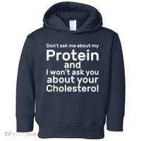 Protein Cholesterol Workout Toddler Hoodie thumb 0