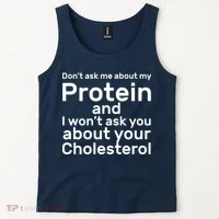 Protein Cholesterol Workout Tank Top thumb 2