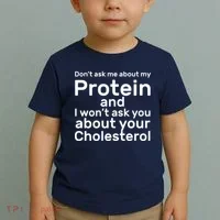 Protein Cholesterol Workout Toddler T-Shirt thumb 2