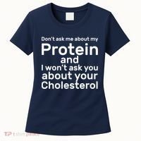 Protein Cholesterol Workout Women's T-Shirt thumb 0