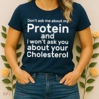 Protein Cholesterol Workout Women's T-Shirt thumb 2