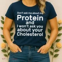 Protein Cholesterol Workout Women's T-Shirt thumb 2
