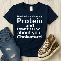 Protein Cholesterol Workout Women's T-Shirt thumb 3