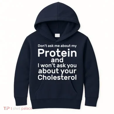 Protein Cholesterol Workout Kids Hoodie