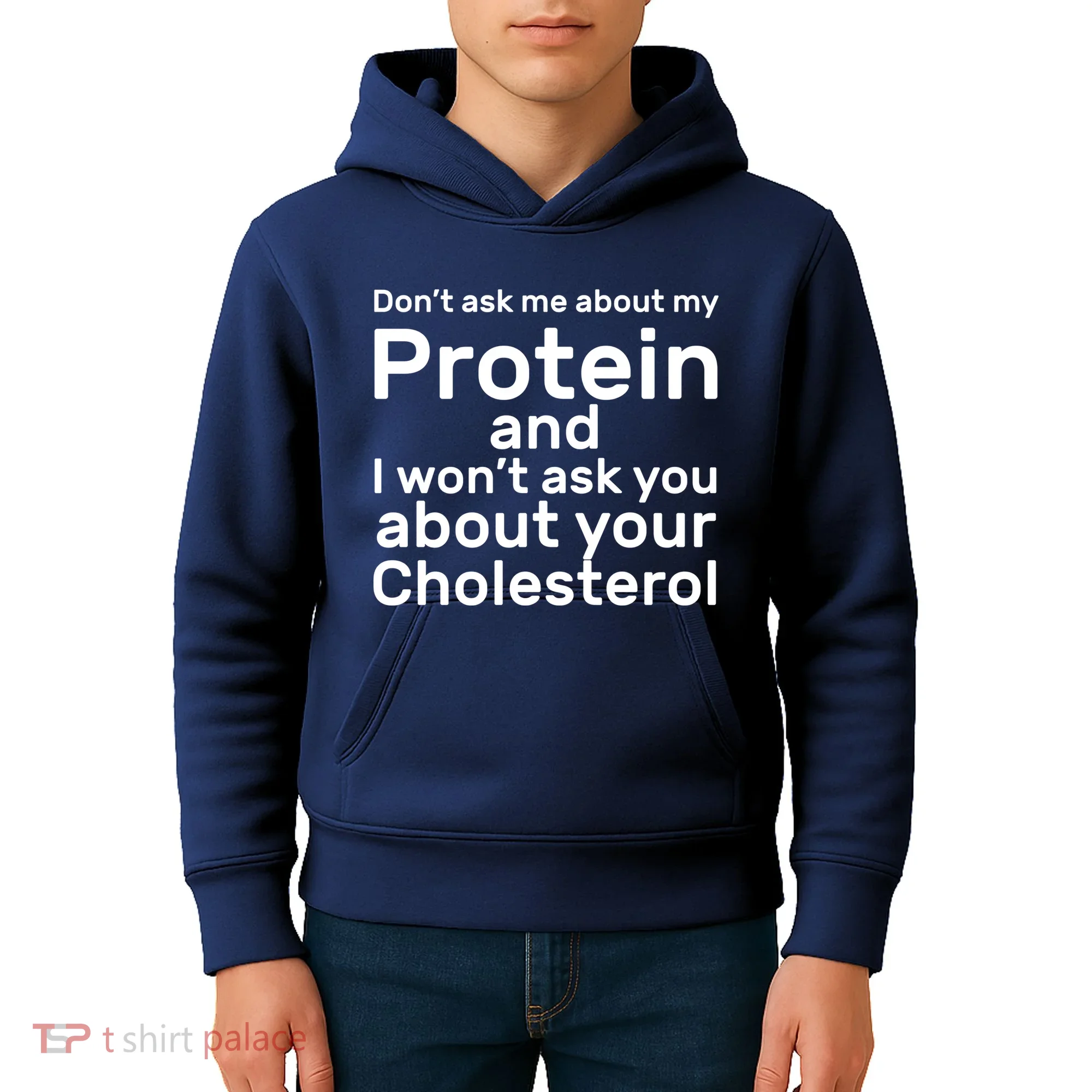 Protein Cholesterol Workout Kids Hoodie