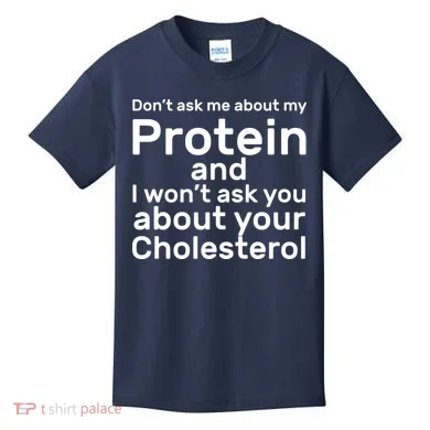 Protein Cholesterol Workout Kids T-Shirt