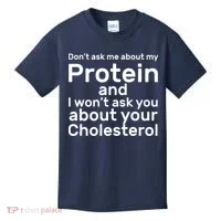 Protein Cholesterol Workout Kids T-Shirt thumb 0