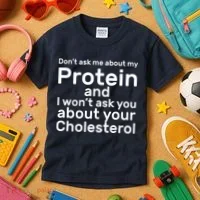 Protein Cholesterol Workout Kids T-Shirt thumb 3