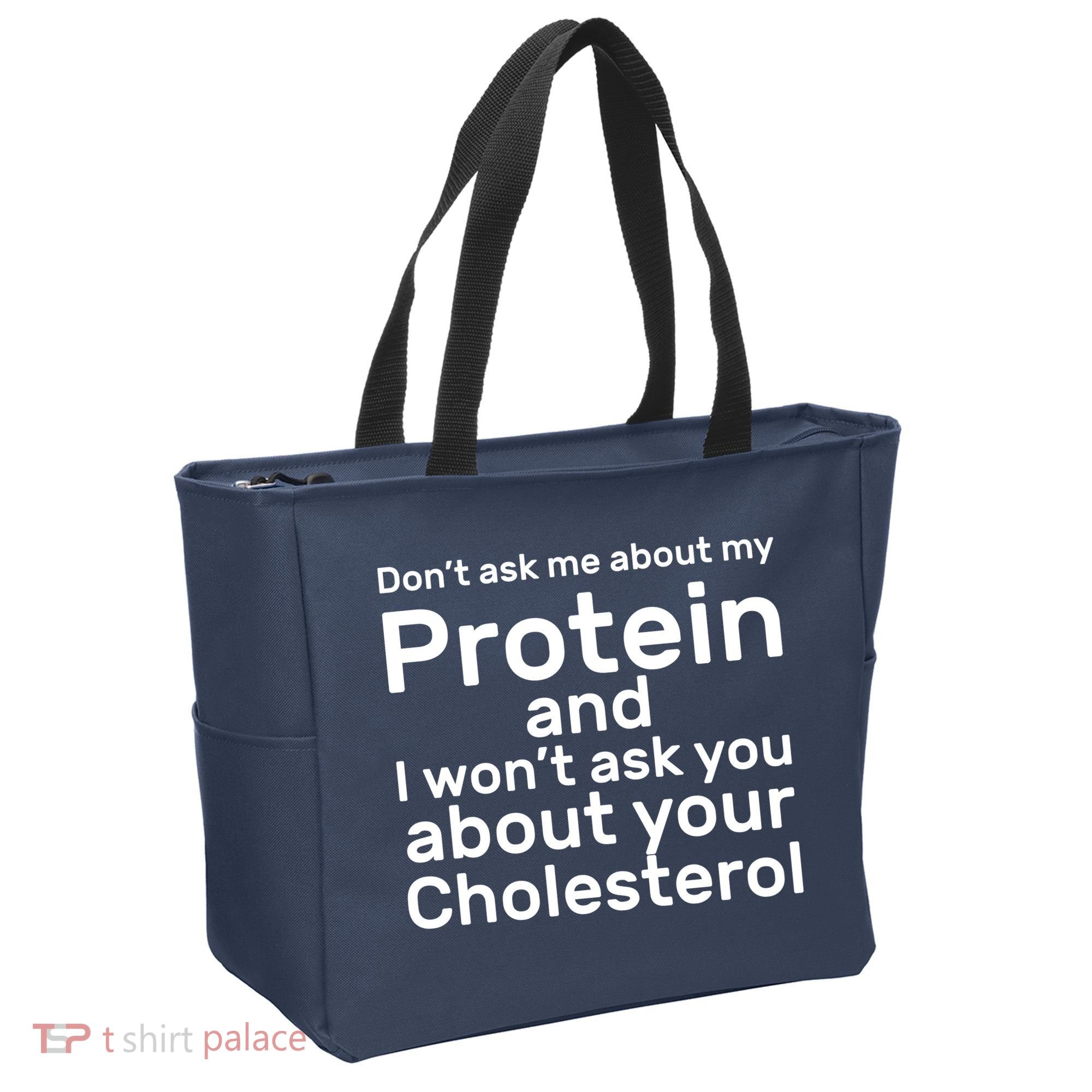 Protein Cholesterol Workout Tote Bag
