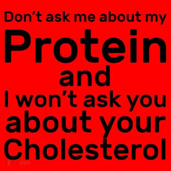 Protein Cholesterol Workout Santa Hat
