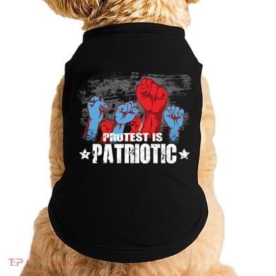 Protest Is Patriotic Doggie Tank