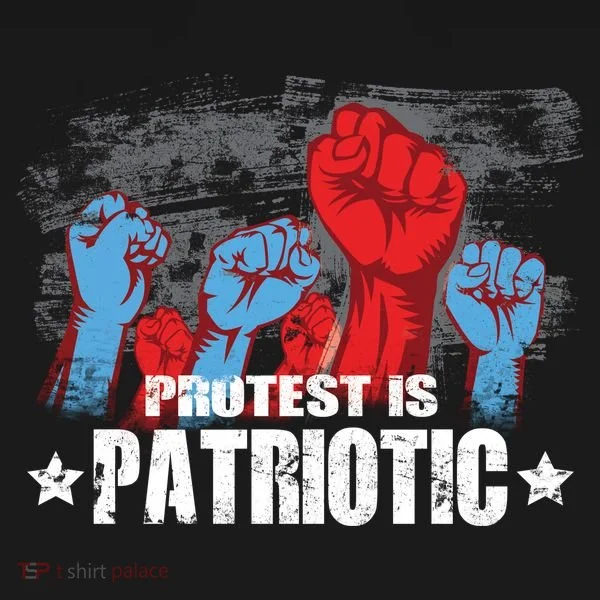 Protest Is Patriotic Long Sleeve Shirt