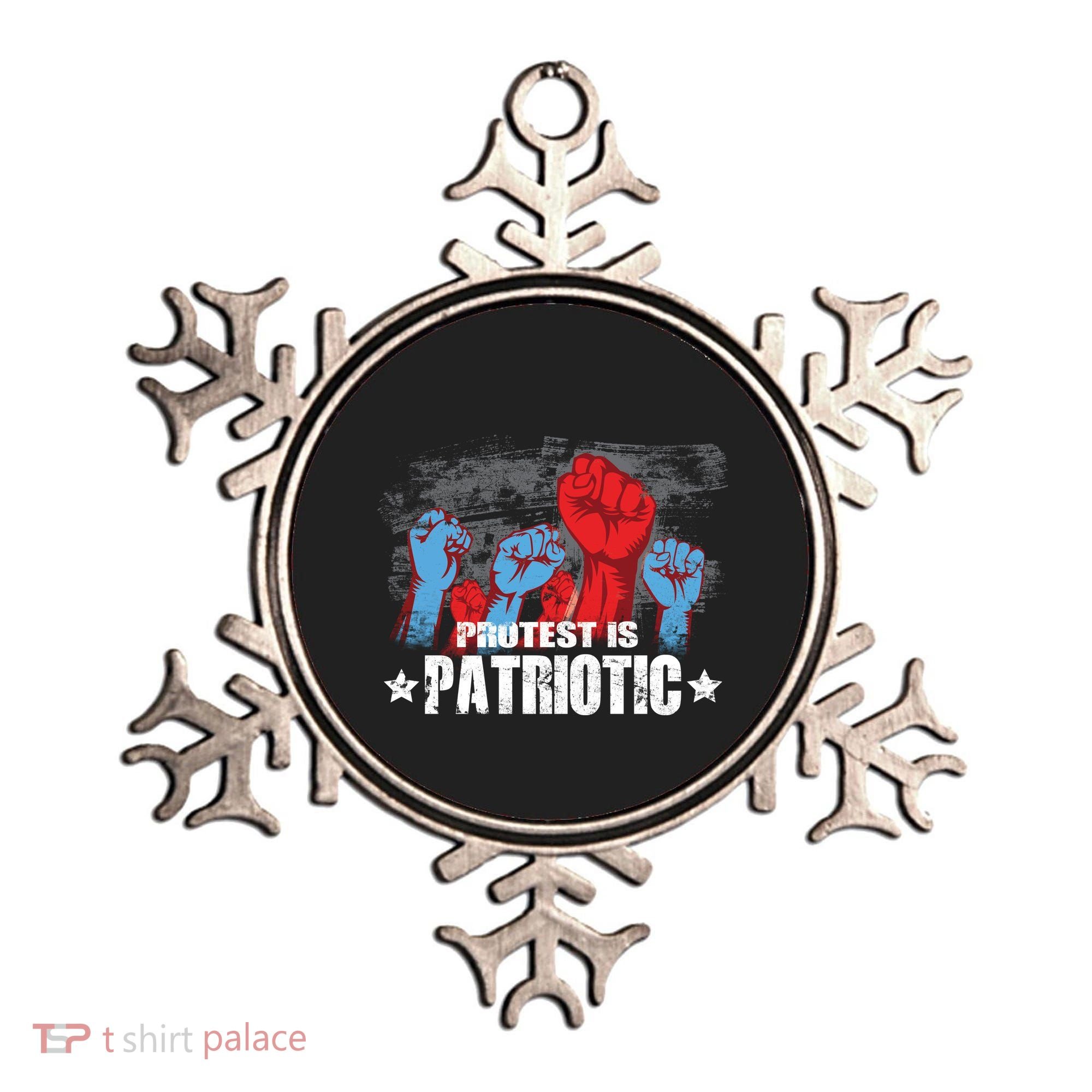 Protest Is Patriotic Ornament