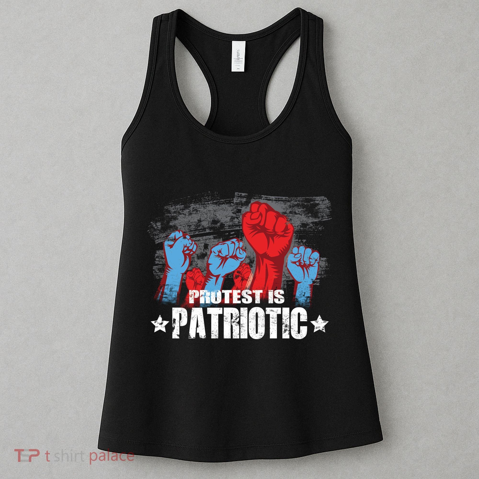 Protest Is Patriotic Women's Tank Top