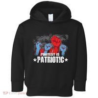 Protest Is Patriotic Toddler Hoodie thumb 0
