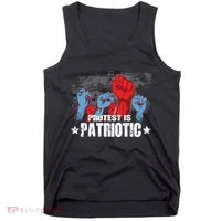 Protest Is Patriotic Tank Top thumb 0