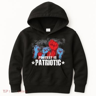 Protest Is Patriotic Kids Hoodie