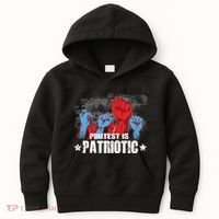 Protest Is Patriotic Kids Hoodie thumb 0