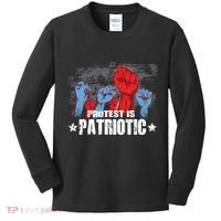 Protest Is Patriotic Kids Long Sleeve Shirt thumb 0