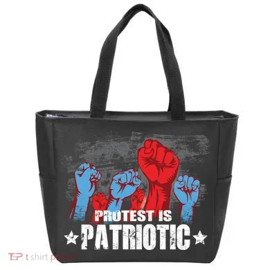 Protest Is Patriotic Tote Bag