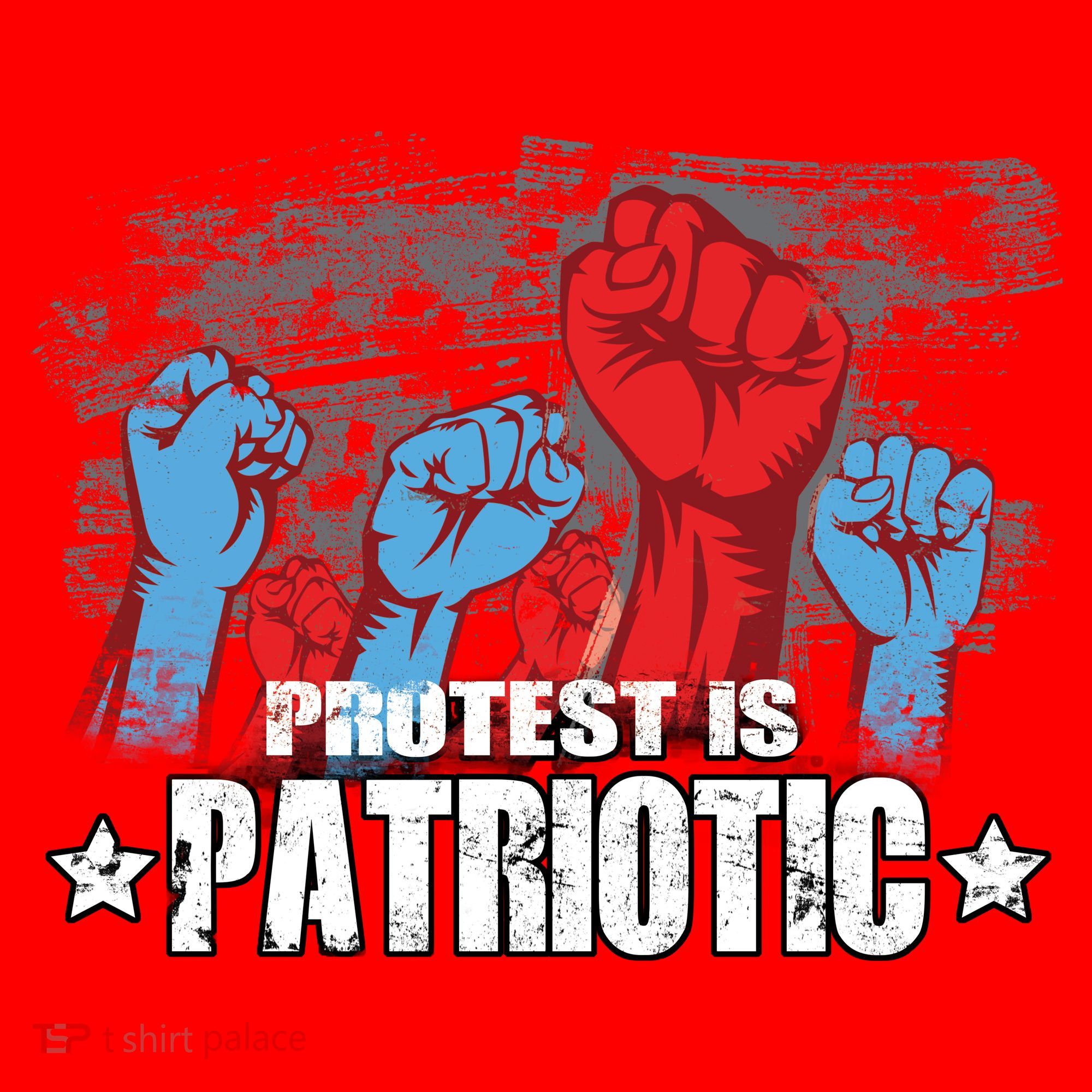 Protest Is Patriotic Santa Hat